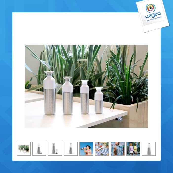 Stainless steel water bottle - dopper steel 1.1 litres