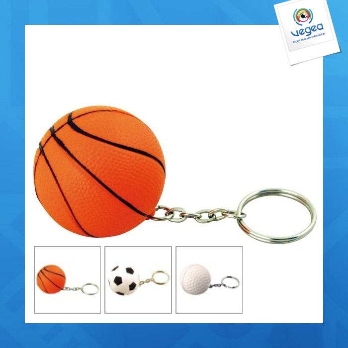 Stress ball key ring - series 1