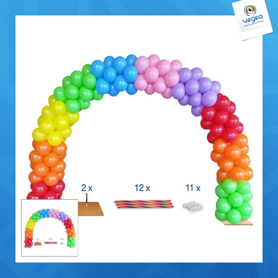 Structure for balloon arch