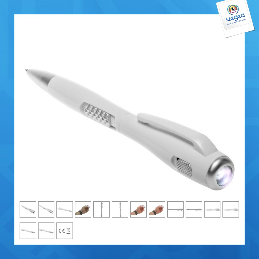 Stylo bille avec lampe led - stephen