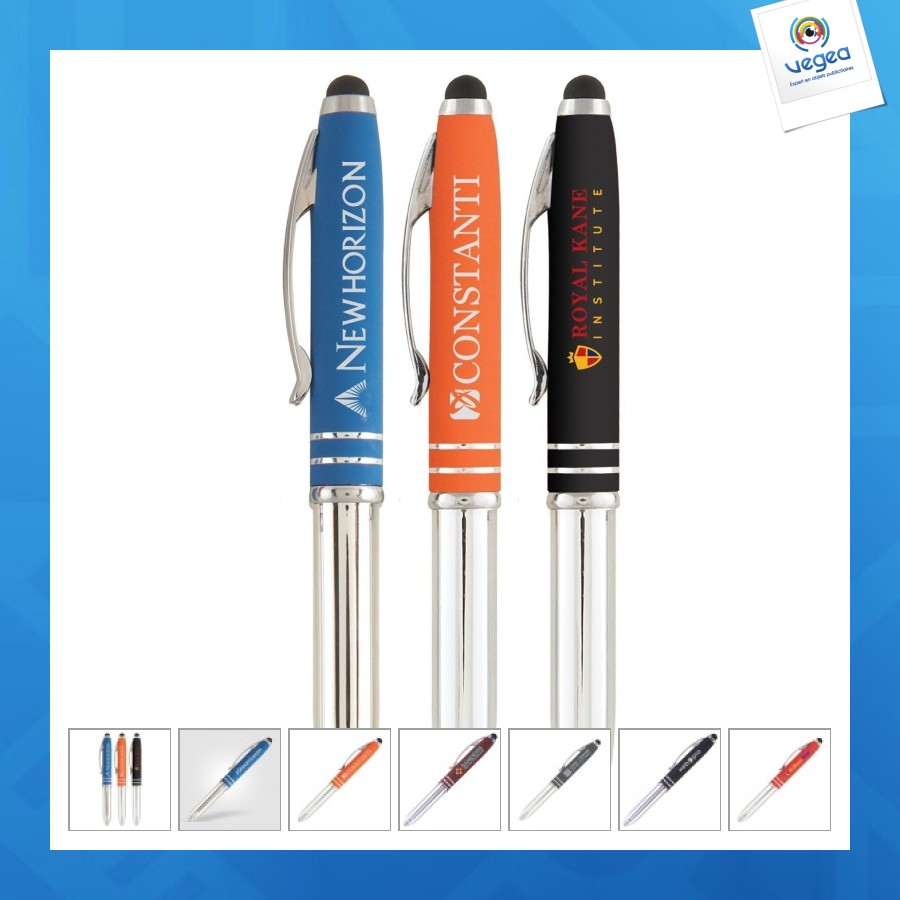 Stylo brando softy stylet gravure laser impression 2ème face