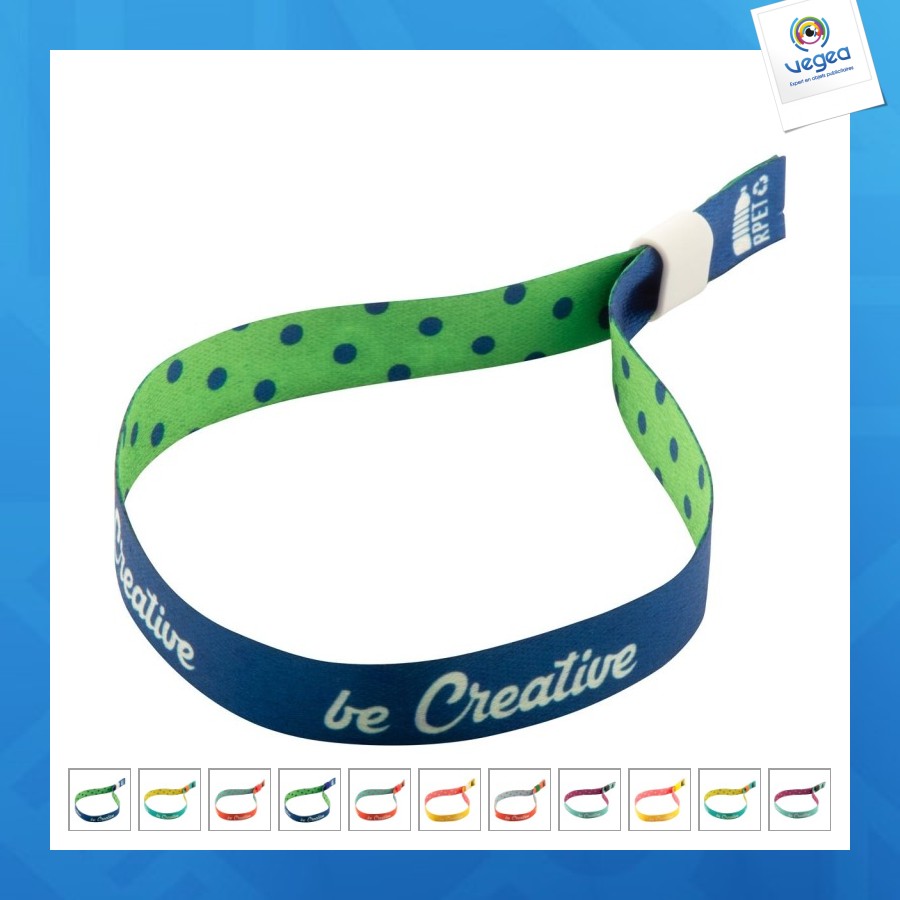 Subowrist rpet bracelet festival personnalisable
