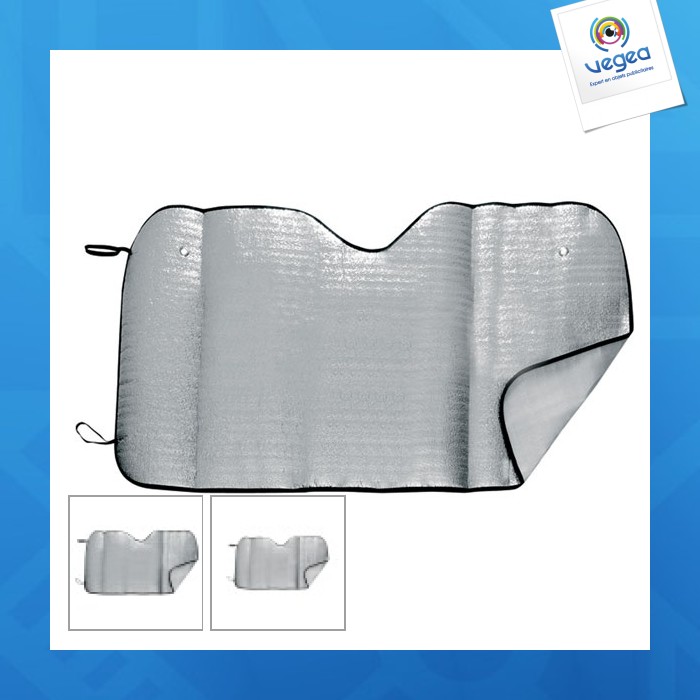 Sun visor for "jumbo" windscreen