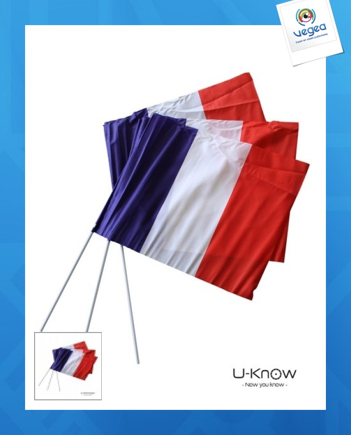 Supporting flag 64x51cm