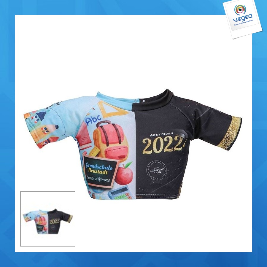 T-shirt allemagne sublimé pour peluch - taille s - mbw
