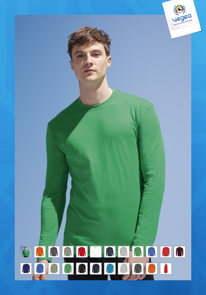 T-shirt long sleeves 150g monarch