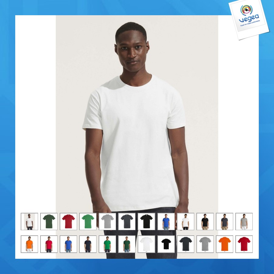 T-shirt manches courtes 1er prix titan