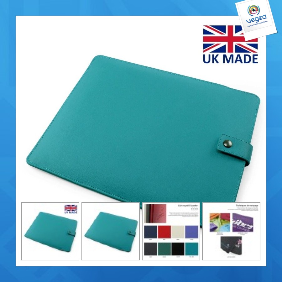 Tablet cover in recycled leather