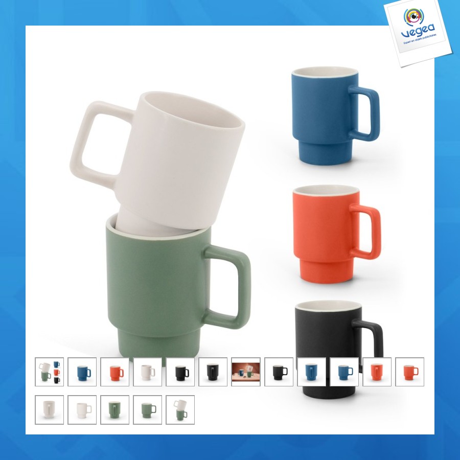 Tasse en céramique mate 330ml