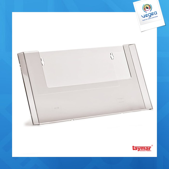 Taymar wall brochure holder 1 x a4 landscape