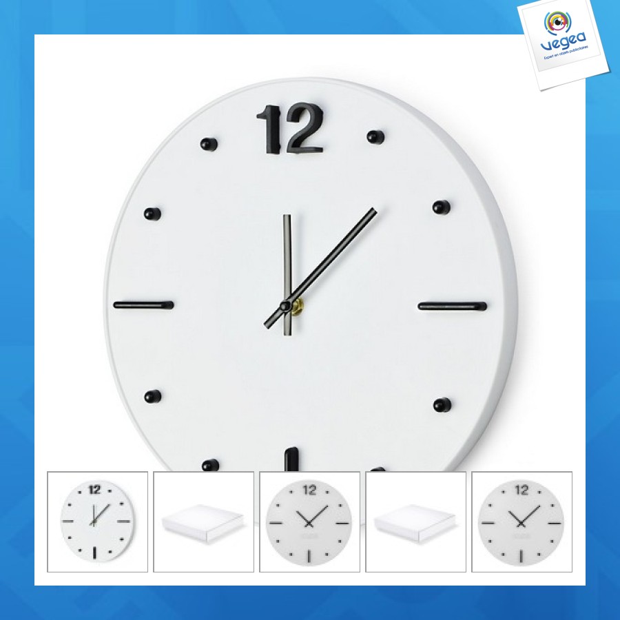 Techno wall clock