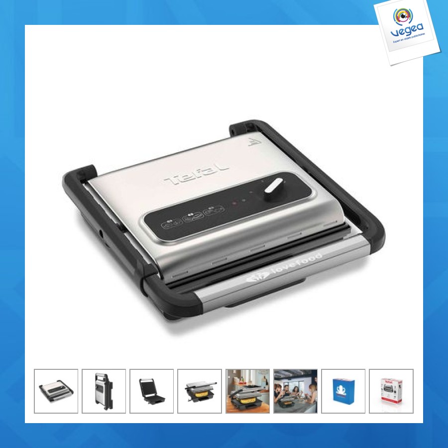 Tefal inicio grill adjust