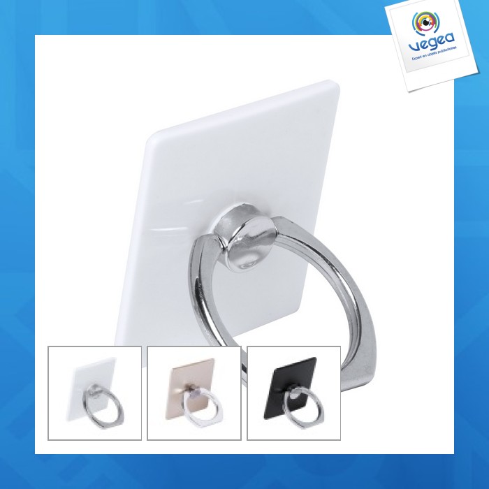 Telephone holder with ring