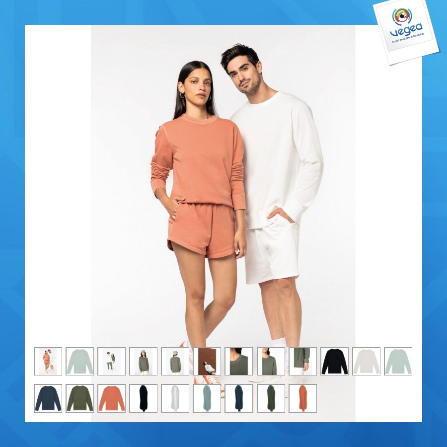 Terry280 unisex crew neck sweatshirt