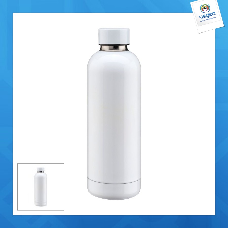 Thermos en acier inoxydable de 500ml avec double paroi isolante pour sublimation