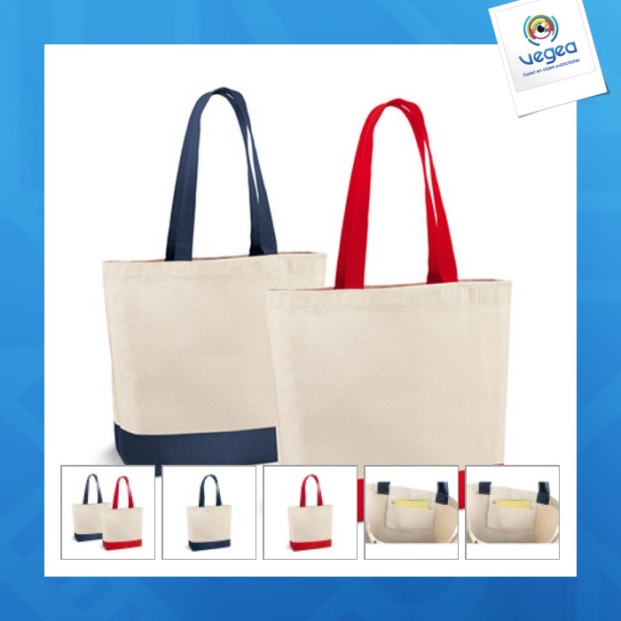 Thick cotton shopping bag