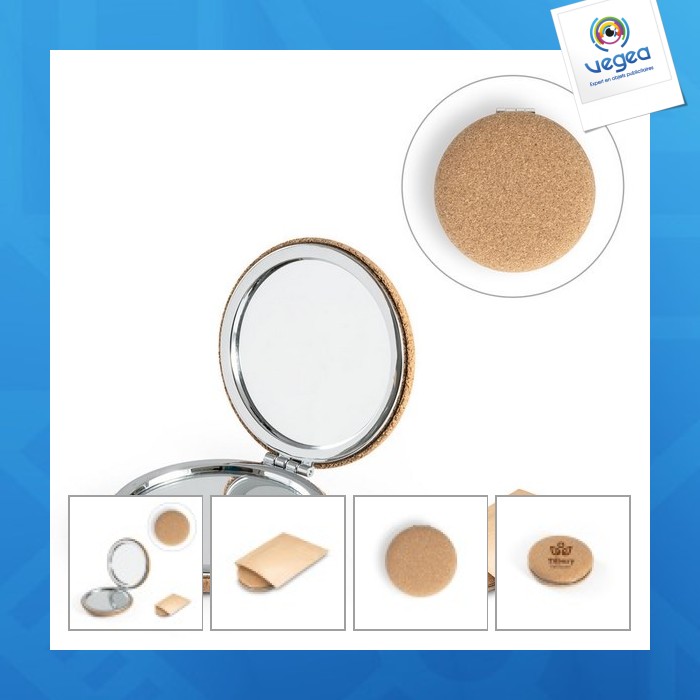 Tilbury. double-sided pocket mirror