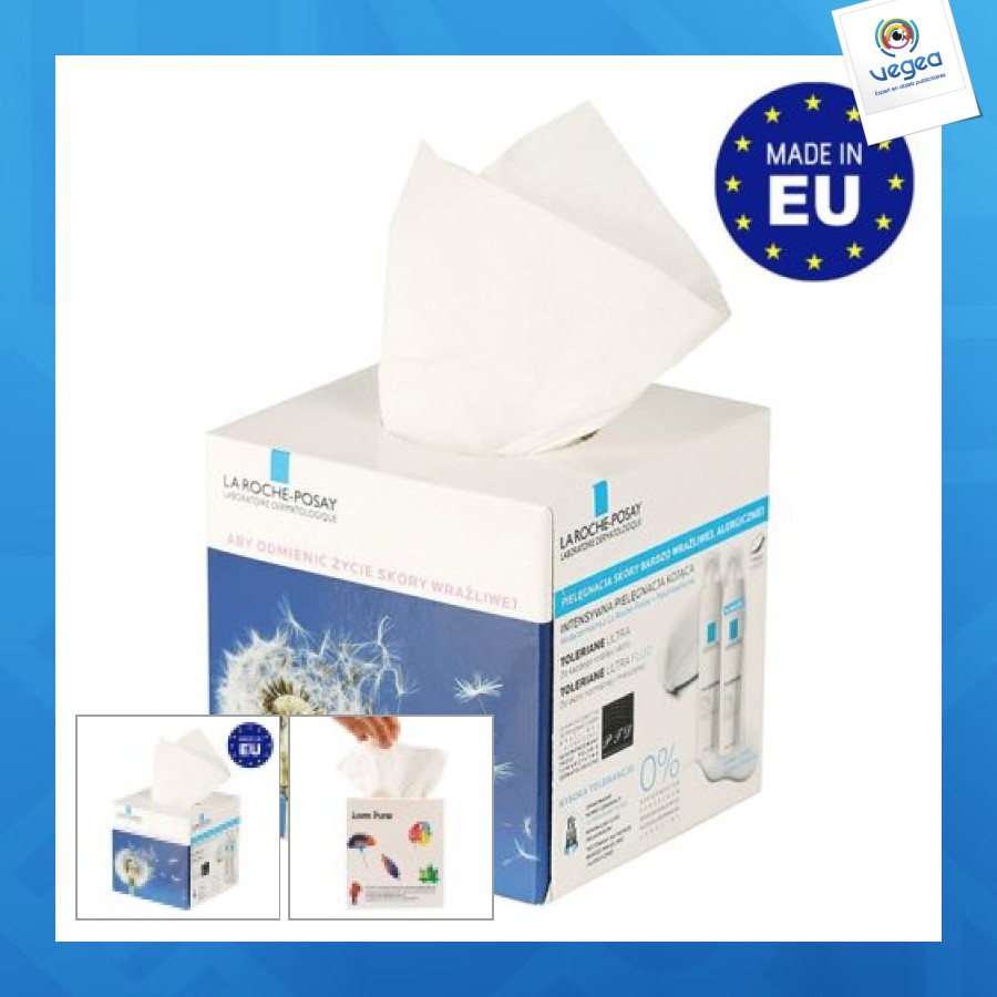 Tissue box cube