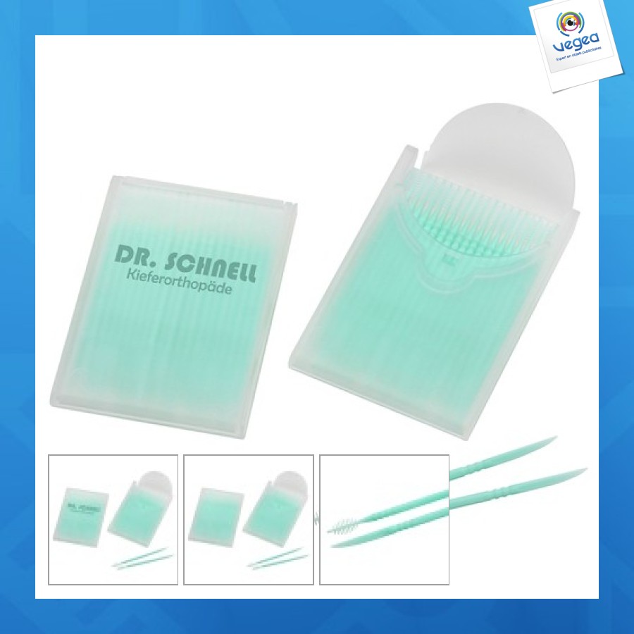 Toothpick interdental brush