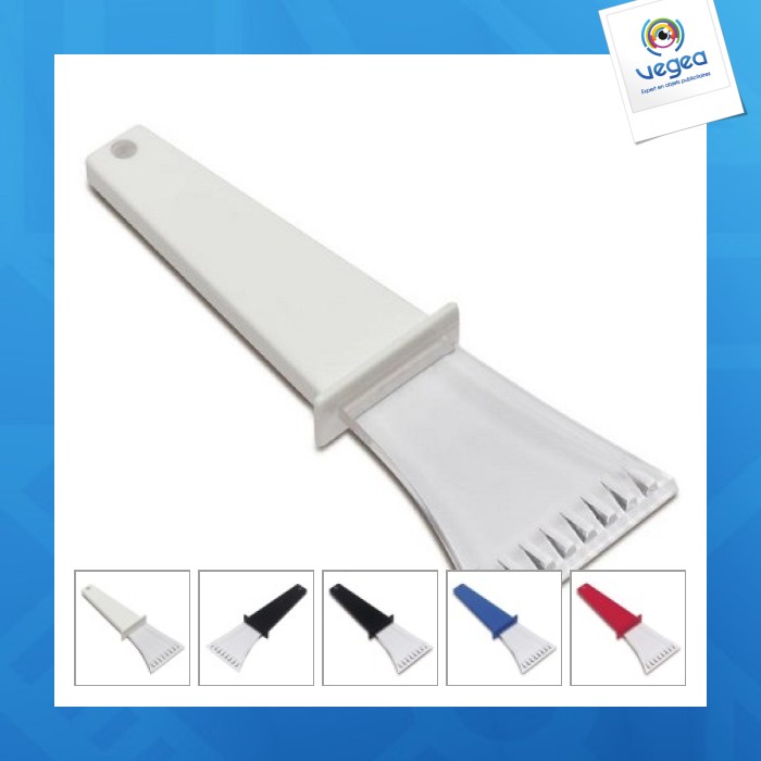 Translucent snow scraper