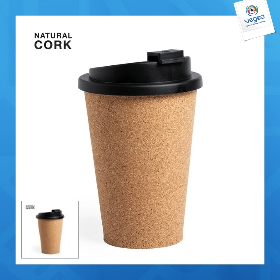 Travel mug cork