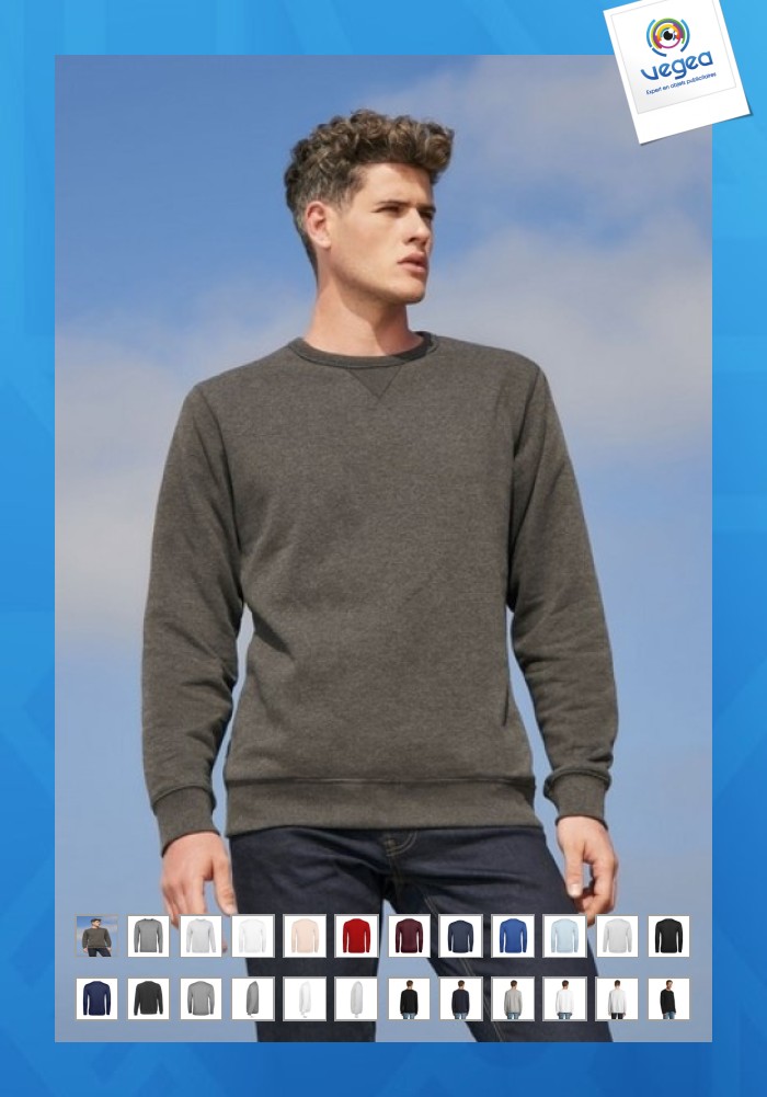 Trendy unisex sweatshirt - sully