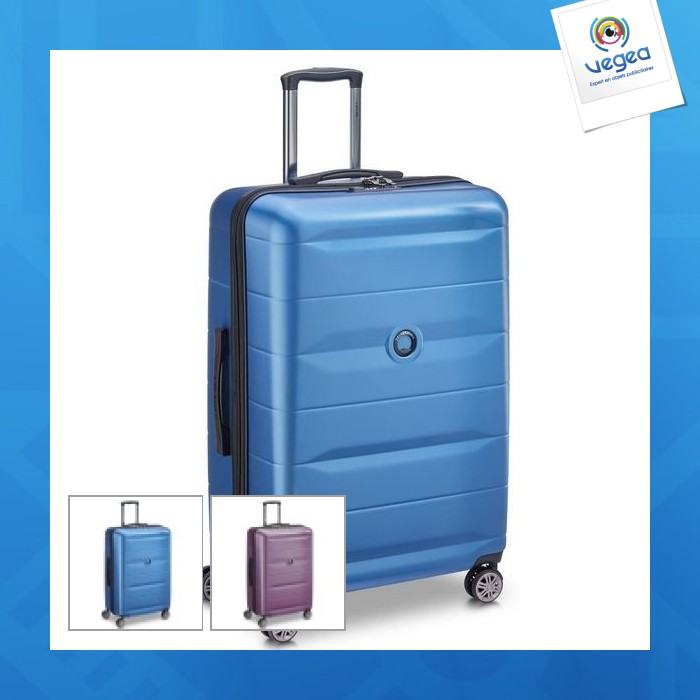 Trolley case 4 double wheels 77 cm - comete +