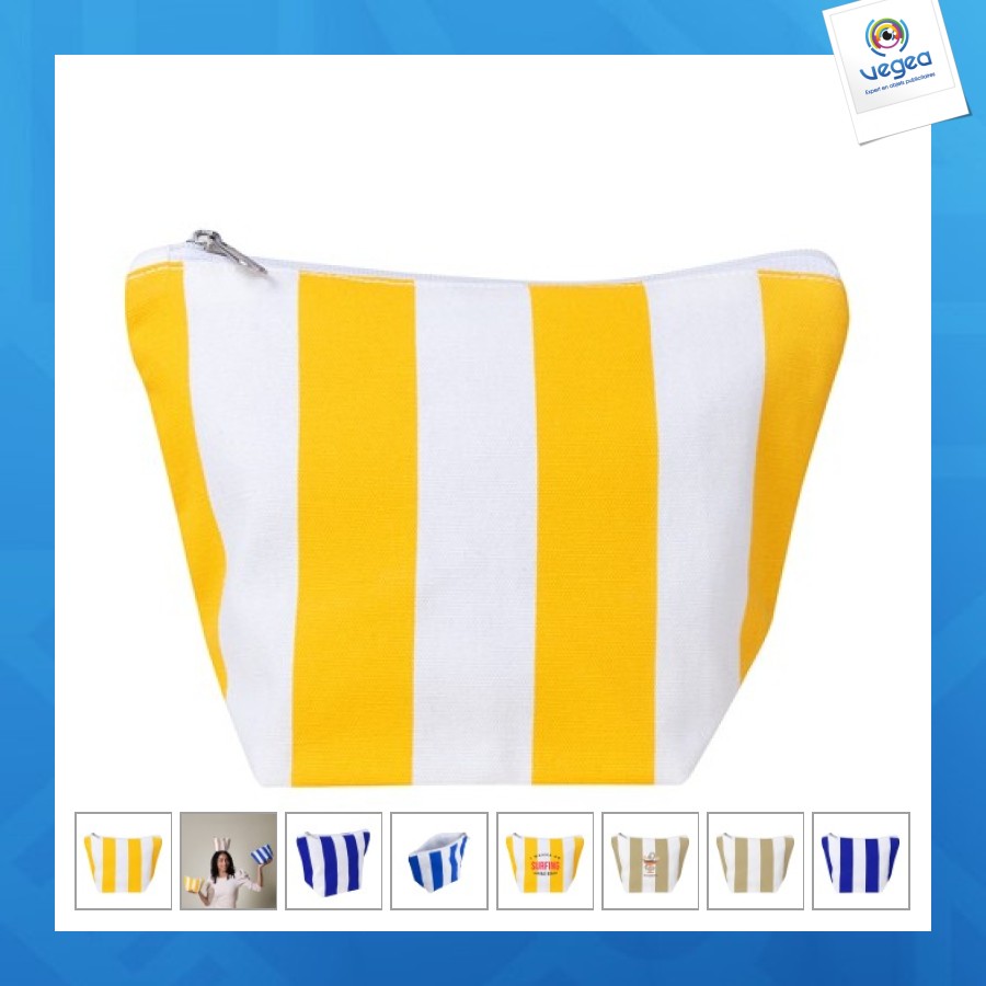 Trousse rayée