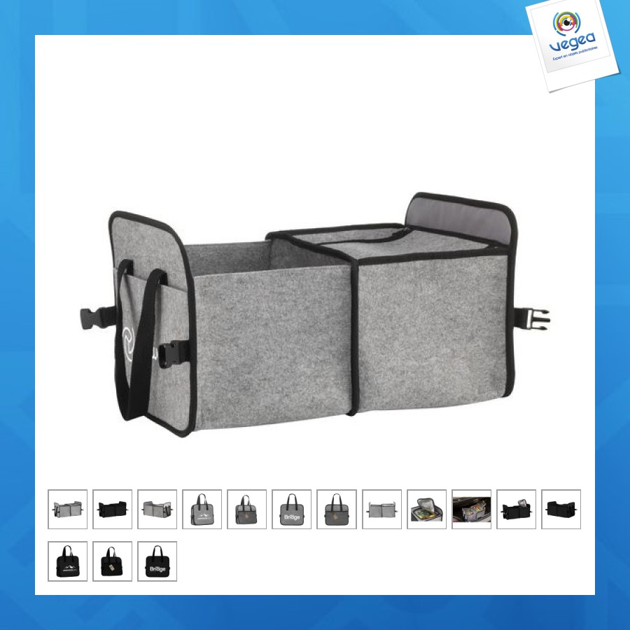 Trunk rpet felt organizer cooler bag