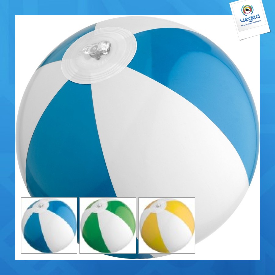 Two-tone mini beach ball 