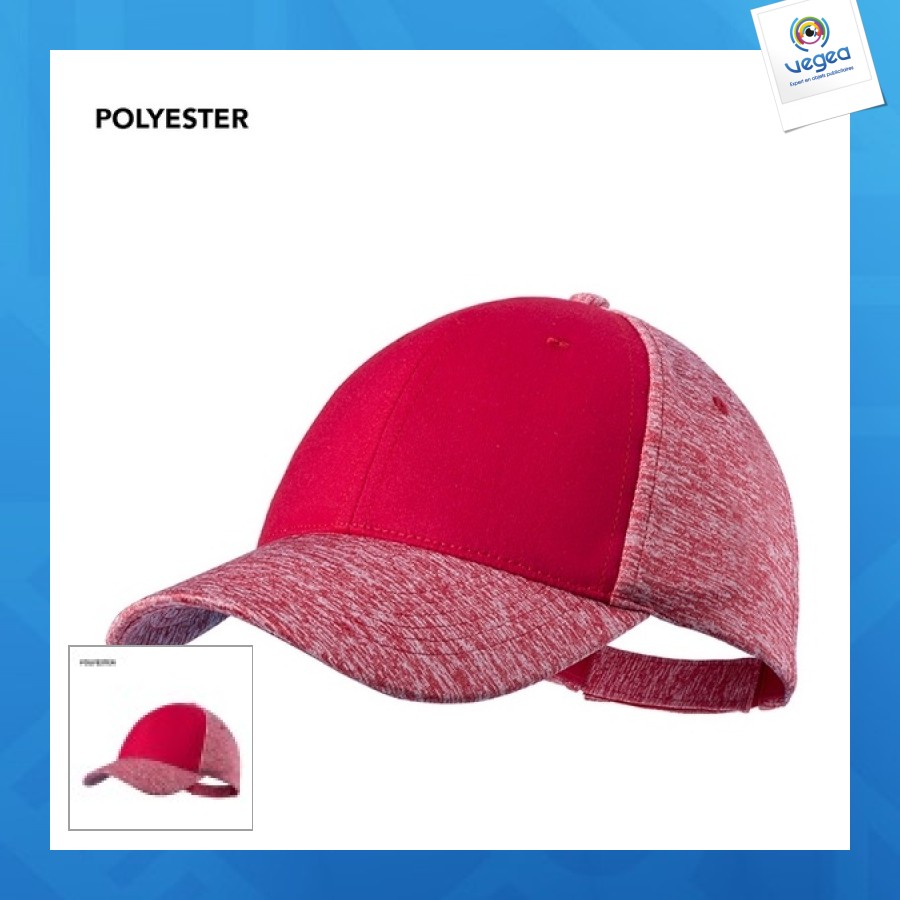 Two-tone mottled cap