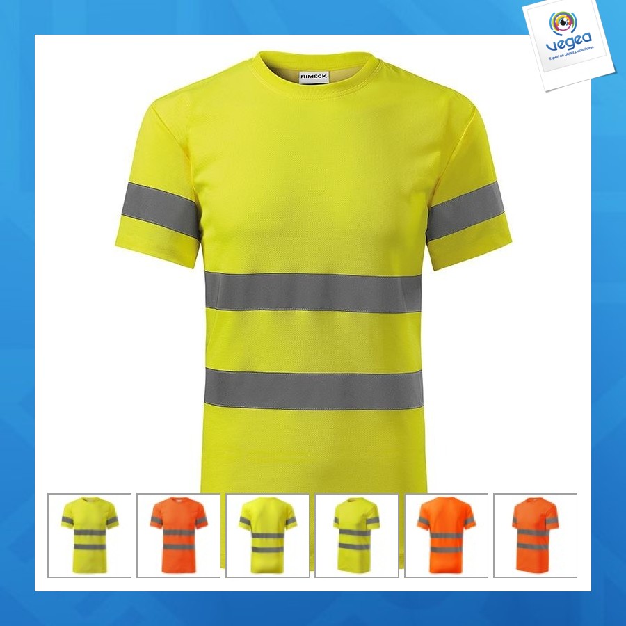 Unisex high-visibility work t-shirt 