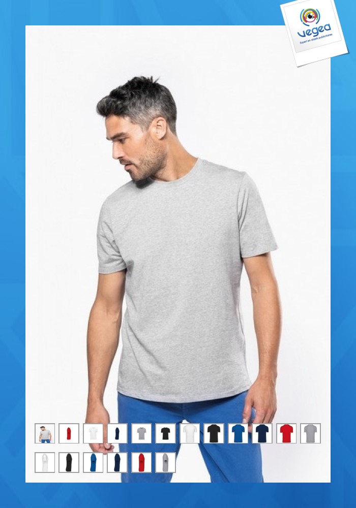Unisex short-sleeved crew-neck t-shirt 