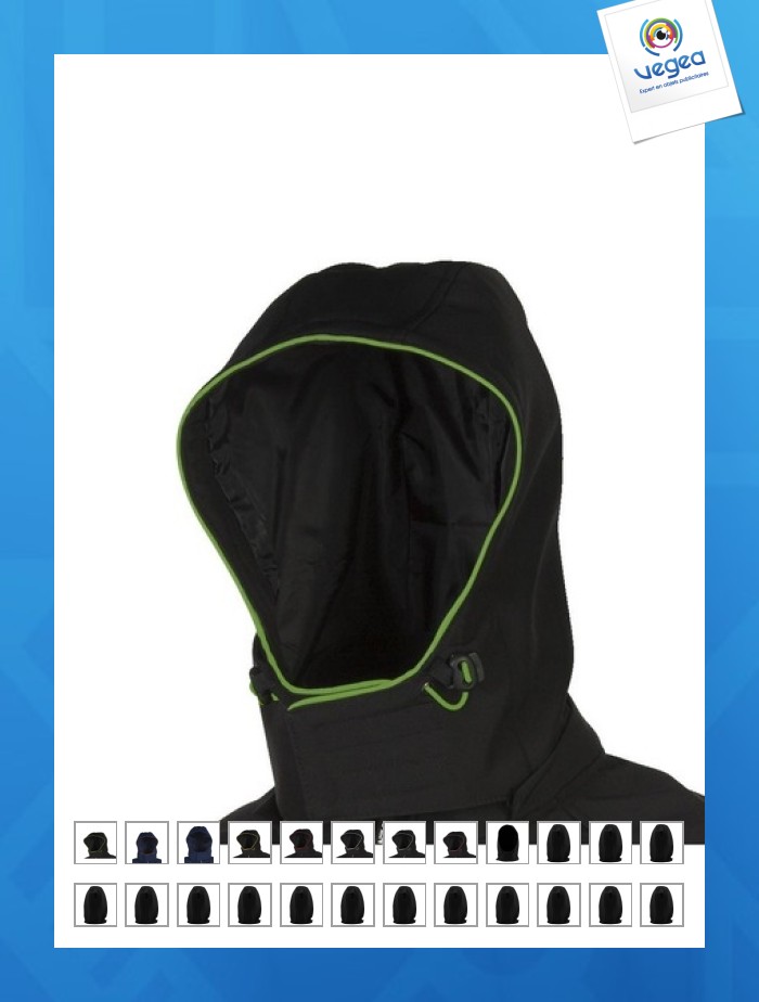Universal soft-shell hood