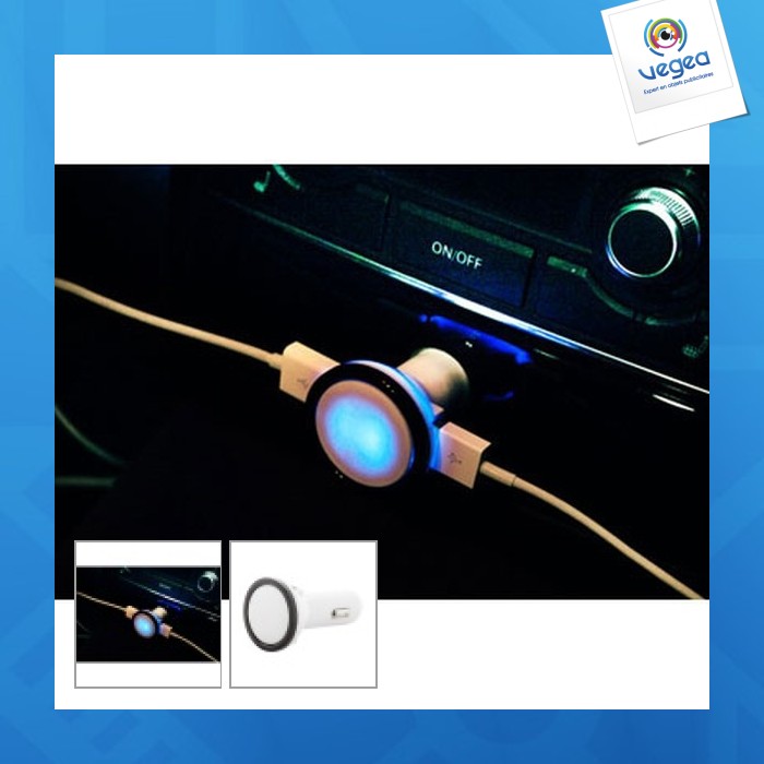 Usb car charger - bipower