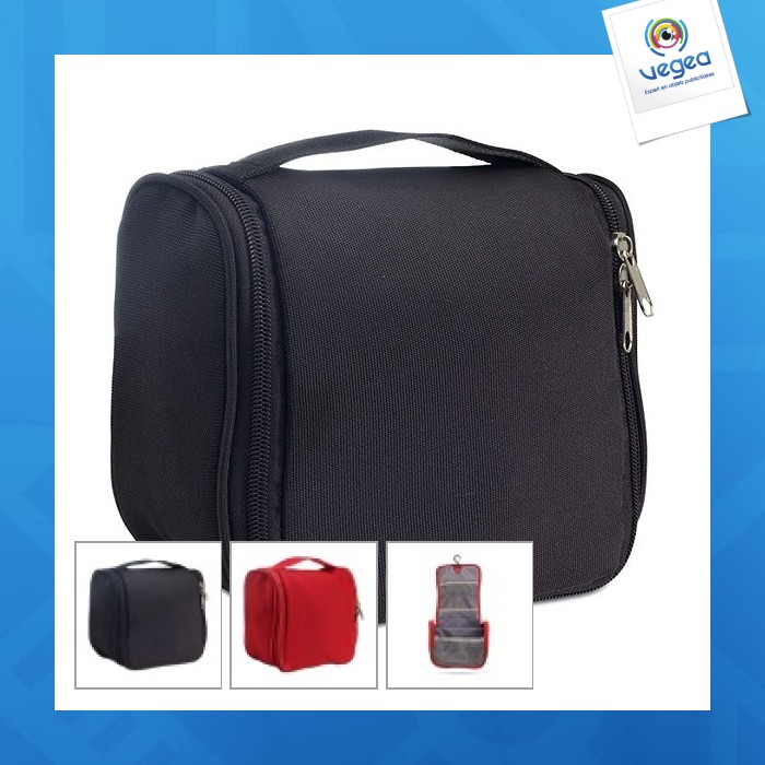 Vanity case to hang with hook