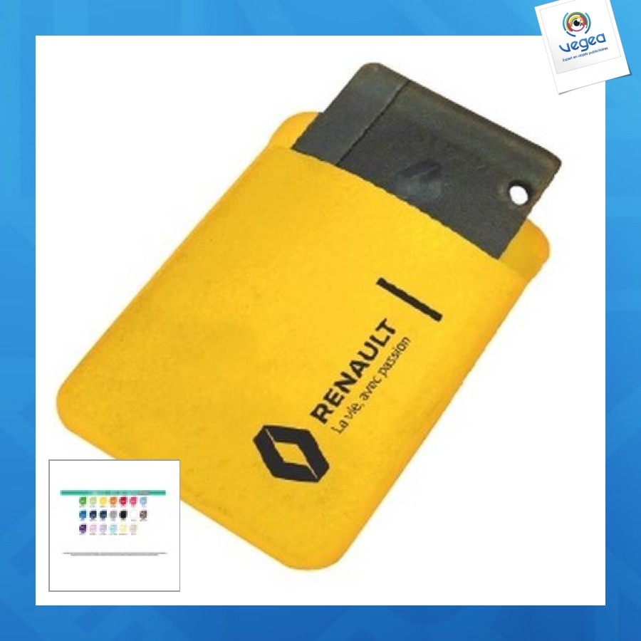 Vehicle key card holder