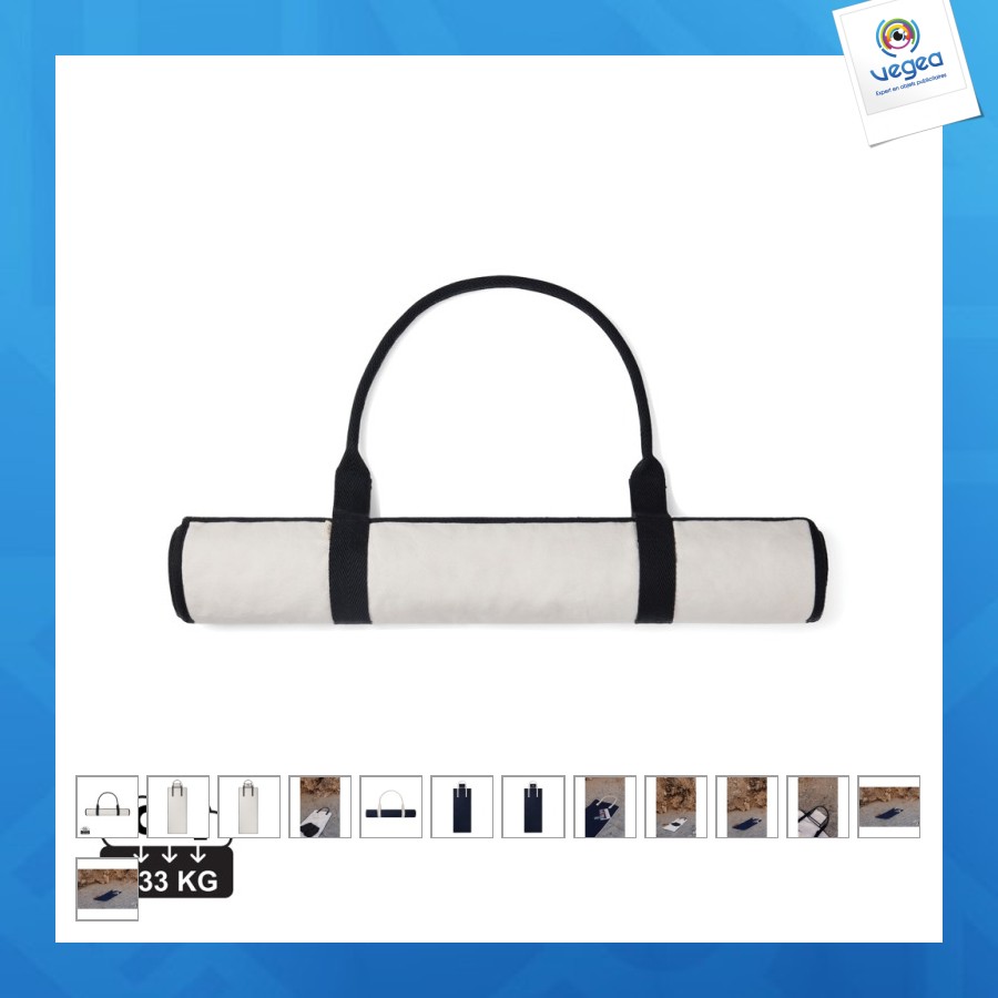 Vinga aware volonne recycled canvas beach mat