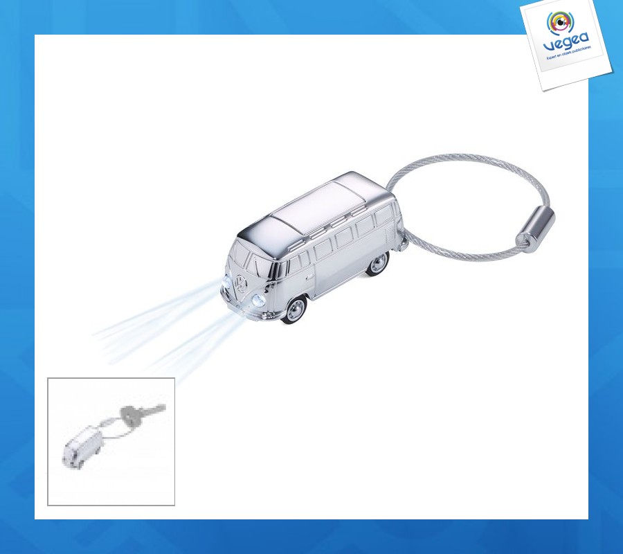 Vw combi lamp key ring