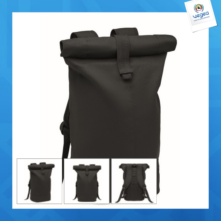 Washed canvas backpack 