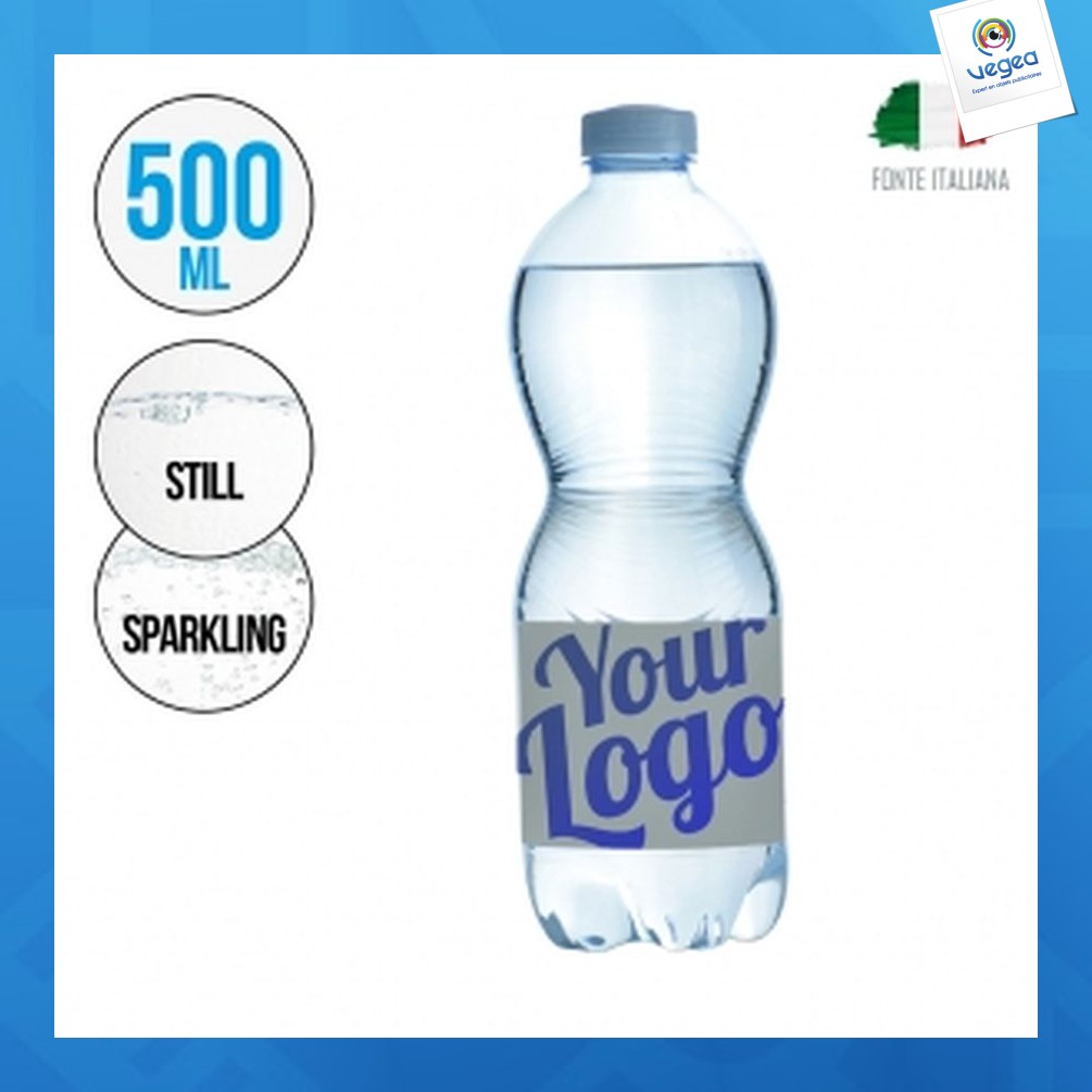 Water bottle 500ml round design