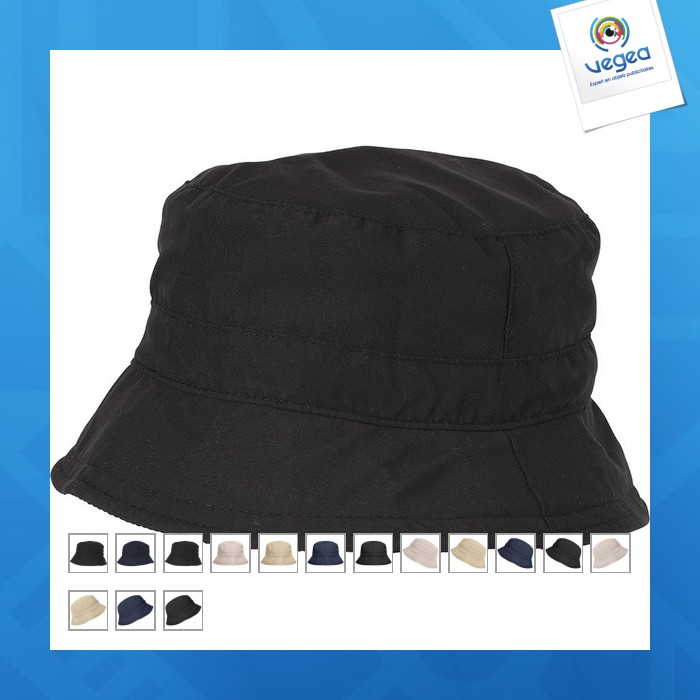 Water-repellent bob hat