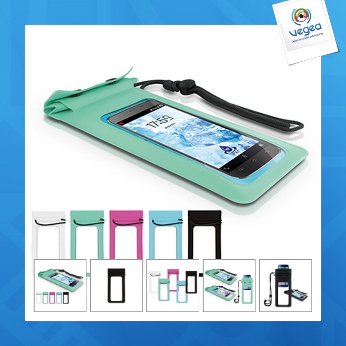 Waterproof smartphone pouch