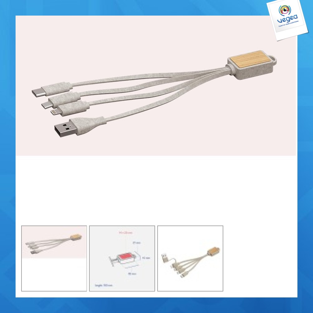 Wheat fibre multi-connector