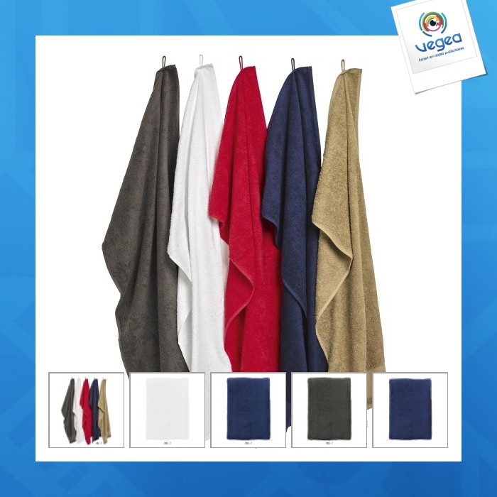 White bath sheet 500 grs sol's - bayside 100 - 89009b