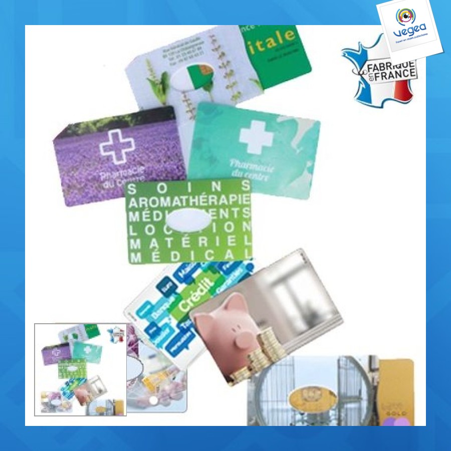 White hard case 1 card
