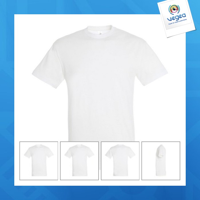 White t-shirt 150g regent Classic T-shirt
