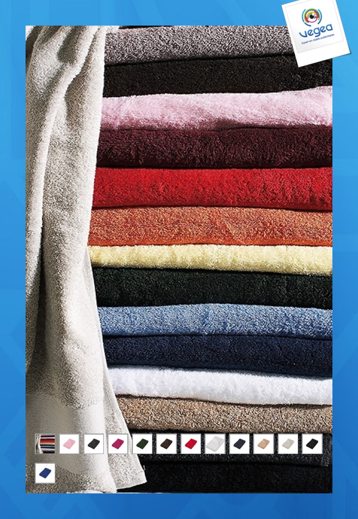 White towel kariban 70 x 140 cm