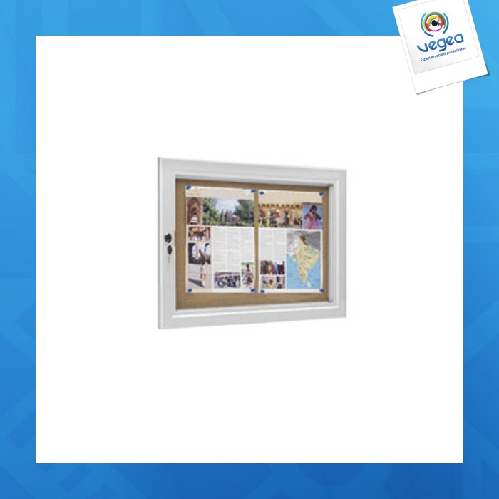 Windows visual-displays cork 2 x a4