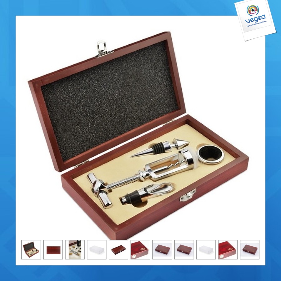 Wine set with corkscrew